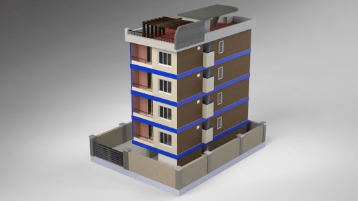 住宅建筑模型缩略图
